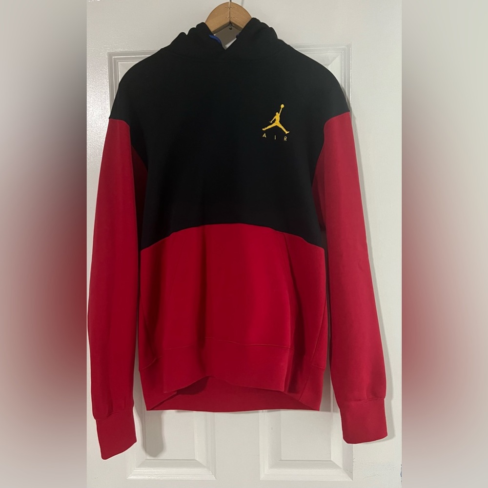 Jordan Red & Black Hoodie - Mens Small